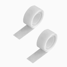 CCLKHY Glue Dots, 2 Roll/200 Pieces Round Glue Dots, Double Sided Glue Points, for DIY, Wedding, Christmas, Birthday, Party