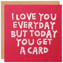 Valentine's Day Card for Wife, Husband, Girlfriend, or Boyfriend - Perfect for Your L