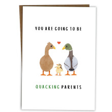BYANIKA Pregnancy Congratulations Card | Ideal for Baby Shower, New Parents, Expecting Parent To Be, New Baby Arrival, Expectant Mum To Be