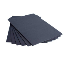 House of Card & Paper A4 160 gsm Card - Black (Pack of 50 Sheets)