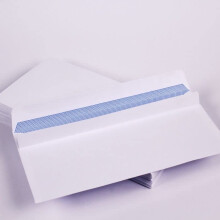JKG 50 x DL White ENVELOPES - Small Self Seal Wallet Envelopes PR | Letter Envelopes | A4 A5 Letters, No Window Mail Posting Supplies