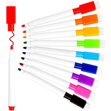 VEYLIN Whiteboard Pens,18 Piecs Whiteboard Markers Wipe Clean Pens Colour Whiteboard