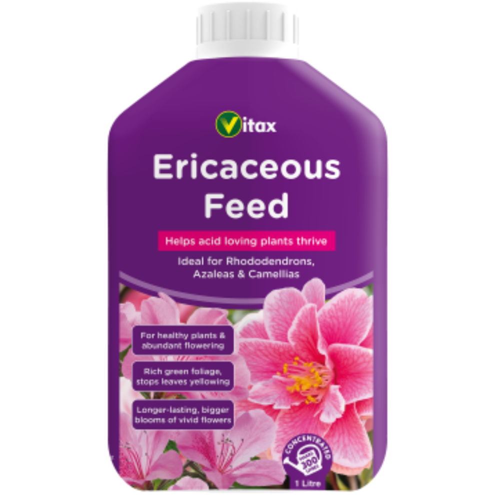 Caprican Vitax Ericaceous Liquid Feed 1L - Professional Fertilizer For Acid-Loving Plants