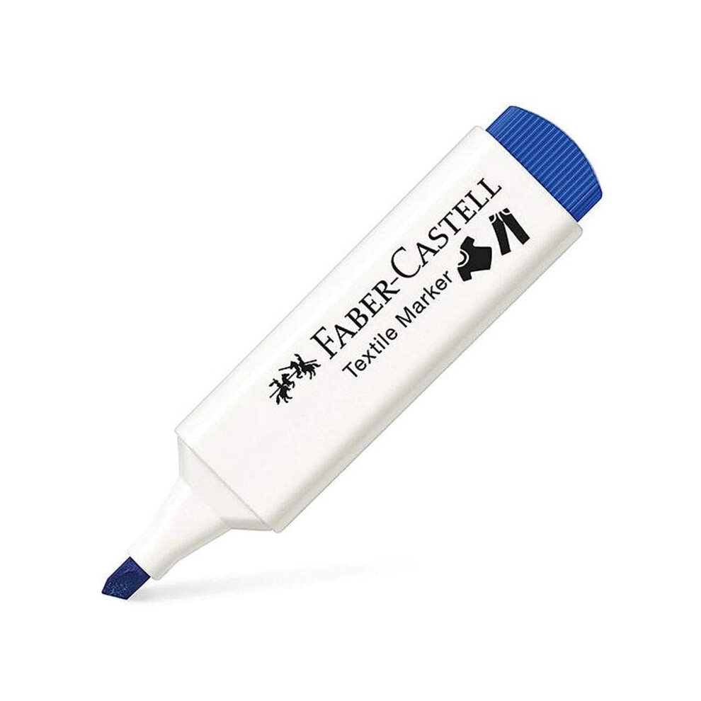 Faber-Castell Textile Marker Art, Craft Supplies Blue