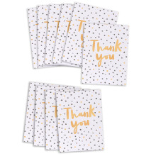 UK Greetings | Multipack of 10 Thank You Cards | Appreciation Cards | Spotty Designs