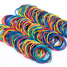 Rubber Bands Coloured Rubber Elastic Bands 400PcsThick Natural Rubber Bands Heavy Dut