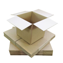 Triplast 101 x 101 x 101mm Small Single Wall 4x4x4" Shipping Mailing Postal Gift Cube Cardboard Boxes (Pack of 25)