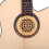 Lätt Dekorativt Ljudhålsskydd för Gitarr, Minskar Feedback och Brus, Ljudhålsskydd för Gitarr, Tillbehör E 4