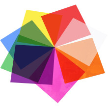 Cellophane Sheets for DIY Crafts, 160 Sheets in 8 Colours, 7.5x7.5 Inch Plastic Wrapp