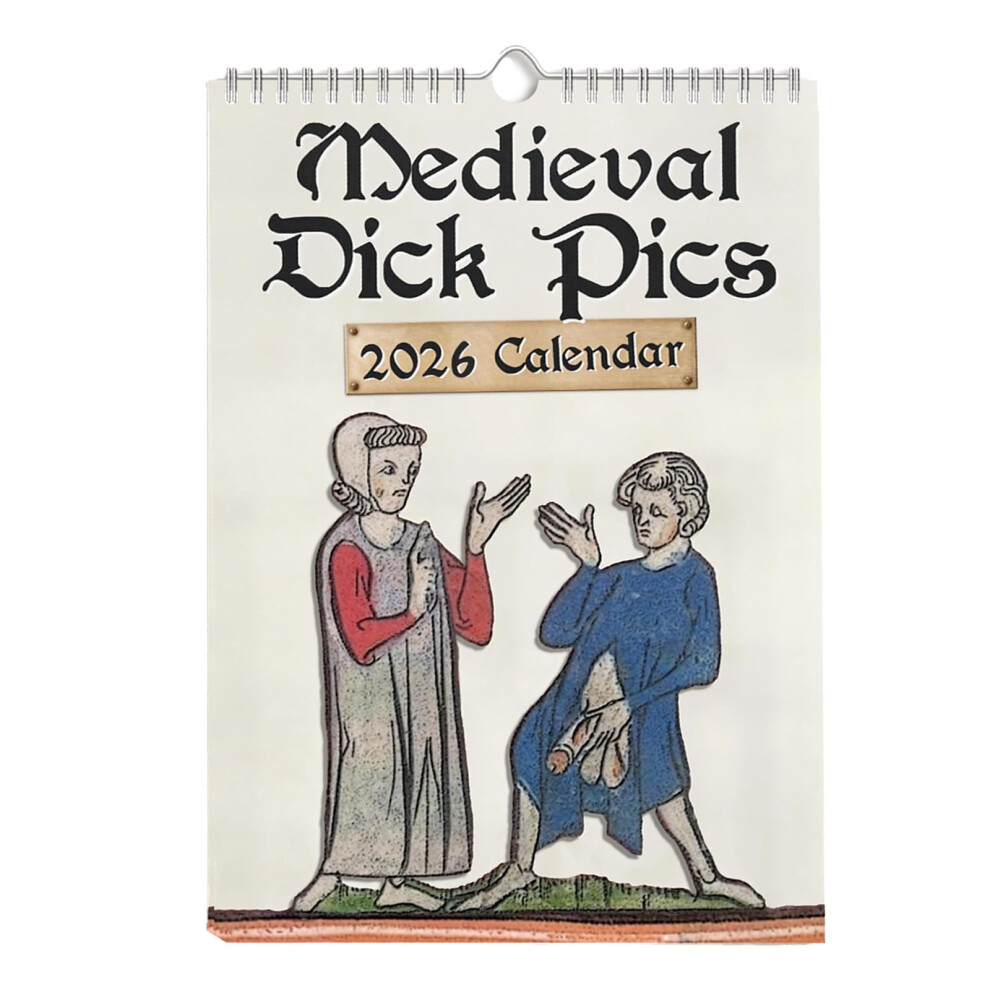 2026 Calendar UK, Medieval Pics Wall Calendar 2026 UK 2026 Wall Planner, Office Produ