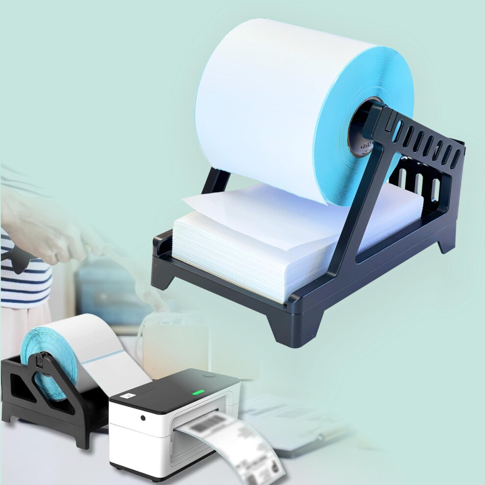 Photos - Other Office Equipment Label Holder for Thermal Label Roll & Fanfold Labels, Label Dispenser for 6x4 Labels, Thermal Label Printer Universal Access