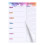 Thboxes Weekly Meal Planner and Shopping List Pad, 60 Sheets Undated Magnetic Notepad 1