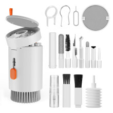 MOXYOY Keyboard Cleaning Kit, 20 in 1 keyboard cleaner, Multifunctional Desk Gadgets Laptop Cleaning kit Clean Brush for Earbuds,Computer, Cameras