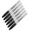 Sharpie 6 x Sharpie Permanent Marker Fine Point Black - NEW 1
