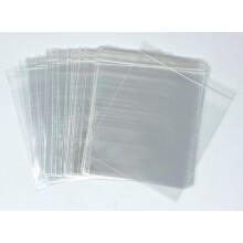 6"x6" Cello Bags - Cellophane Greeting Card Display Bags 36 Micron Self Seal - 160mm x 160mm + 35mm Flap (100)
