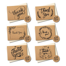 PALAAKK 36 Pack thank you cards multipack with envelopes, Thank you notes for Kids,Weddings,Graduation