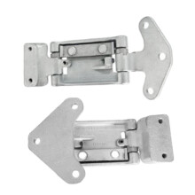 1Pair Upper+Lower Rear Door Hinge Stopper 504027554 504027553 for  Daily IV 2006-2011 3801998 500324294 500324295