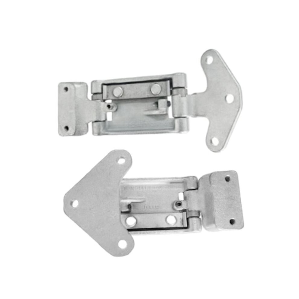 1Pair Upper+Lower Rear Door Hinge Stopper 504027554 504027553 For Daily Iv 2006-2011 3801998 500324294 500324295 4711121423512