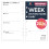 2026 Week on two pages diary refill insert | January 2026 – December 2026 | COMPATIBL 1