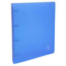 Exacompta - Ref. 51262E - 1 semi-rigid PP Chromaline binder - 4 round rings, diameter