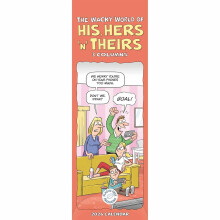 Carousel Worldwide, Wacky World of His, Hers n Theirs 2026 Slim Planner