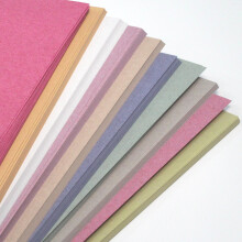 A3 Recycled Sugar Paper Pastel Colours 50 Large Sheets in 10 Assorted Colours, Great for Kids Arts & Crafts, Drawing, Painting & Scrap Booking. 42 x