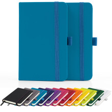 Savvy Bee 2 x Notebooks, Double Pack A6 Notebook New Lined Pocket Hardback Small Jour
