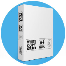 Roe Tenpo A4 Printer Paper, 500 Sheets, Smooth White Paper Finish, Compatible with In