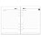 A5 Diary 2026 Refill Day per Page 6 Hole, Extra Annual Monthly Overview, Notes, Conta 1