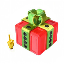 The Prank Box,Really Annoying Gift Box with Twist Storage,Funny Desktop Toy, Annoying