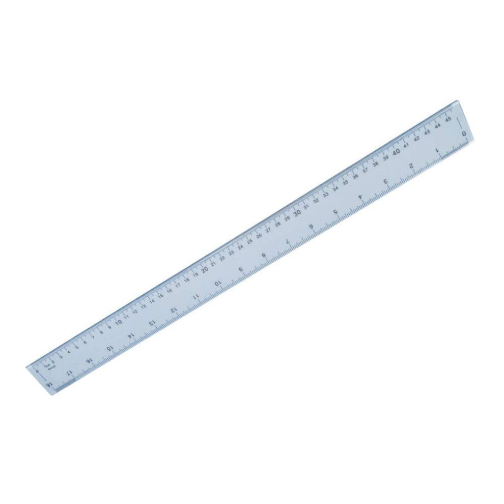 Photos - Other Office Equipment Hainenko Plastic Shatter Resistant Ruler 50 cm Clear