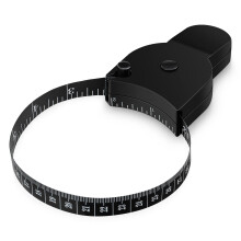 Tape Measure for Body Measurements - Retractable Fitness Tape with Locking Feature - Accurate Measuring Tool for Waist Chest Hips Arms and Thighs