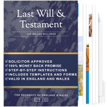 Last Will and Testament Kit 2025-26 UK - Will Writing Kit - Legally Valid 8-in-1 DIY