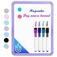 VUSIGN Small White Board Dry Erase, 22 x 28 cm Magnetic Dry Erase Board, Mini Whitebo