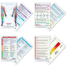 YardCard Badge Card Set | | Paramedic or Medical Student Gift, Student Nurse Gift: AB