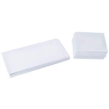 Craft UK 996 4 x 4 inch Card and Envelope pack of 50 - White