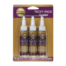 Aleene's 25804 Multi Tacky Glue - Gold (Pack of 3),White