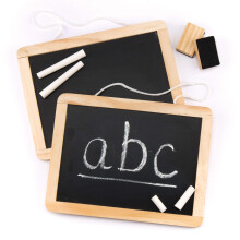 Baker Ross AR287 Wooden Chalk Board Sets - perfect Craft Supplies For Boys and Girls