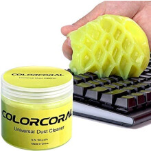 COLORCORAL Keyboard Cleaner Universal Dust Cleaning Gel for Keyboard Reusable PC Lapt
