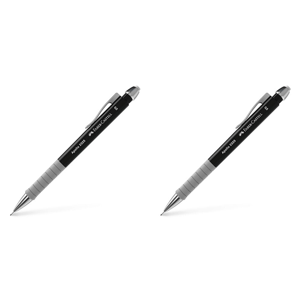 Faber-Castell Apollo 0.5Mm Mechanical Pencil - (Pack Of 2) Black