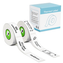 2 Rolls Compatible with Nelko P21,NADAIIN N12,ORGSTA S001,X1 Label Maker Tape, 14x40m