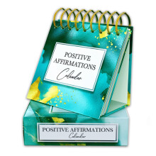 2026 Positive Affirmations Daily Desk Calendar – 366 Self-Care & Mindfulness Peel-Off
