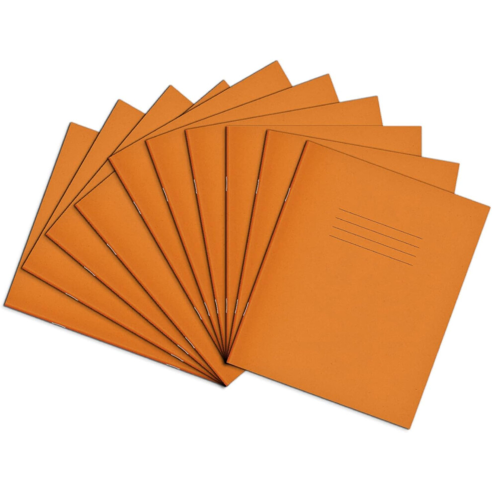 Photos - Notebook Rhino 8 x 6.5 Exercise Books, 48-Page / 8mm Lined with Margin Paper , 10-Pack, Writing Book, Office & School Station 