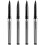 Uni-Ball uni-ball AIR - 0.7mm Medium Rollerball - 4 Pack - Black - UBA-188-L 1
