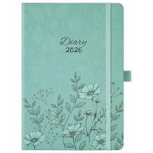 Diary 2026 - A5 Diary 2026 Week to view, from January 2026 to December 2026, 2026 Pla