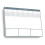 Weekly Planner Desk Pad - Clear Mind Concepts - 52 Tear-Off Sheets - Undated Weekly 1