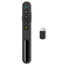 Presentation Clicker for Powerpoint, Type C Wireless Presenter Remote with Red Light,
