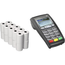 40 Rolls of 57x38 mm Thermal Paper Till Rolls, Cash Register Receipt for PDQ POS EPOS