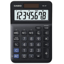CASIO MS-8F Desk Calculator 8-Digit, Tax, Currency