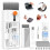 Keyboard Cleaner Laptop Cleaning Kit - 12 in 1 Computer Tech Cleaning Brush, Electron 1